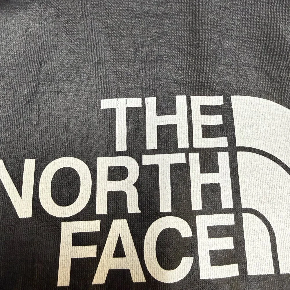 The North Face Box‎ Logo Hoodie Men’s M Heather Gray EUC